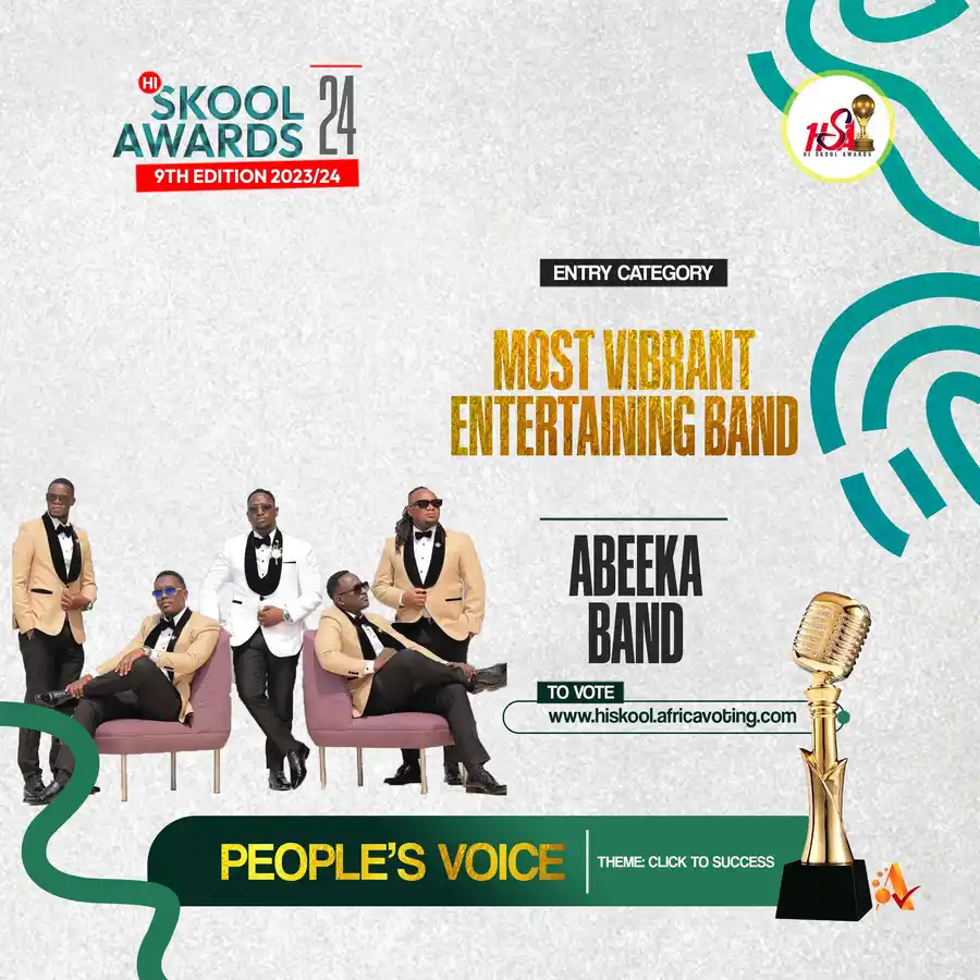 Most Vibrant Entertaining Band: ABEEKA BAND