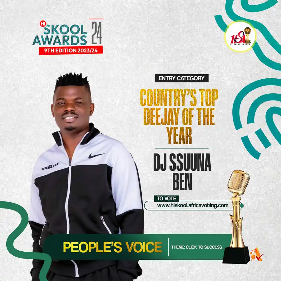 Country’s Top Deejay of the Year: DEEJAY SSUUNA BEN