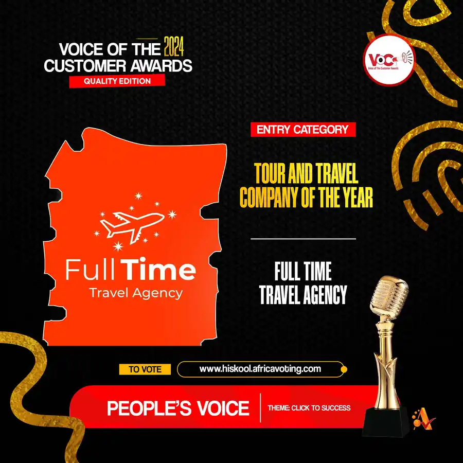 Tour and Travel Company of the Year: FULL TIME TRAVEL AGENCY