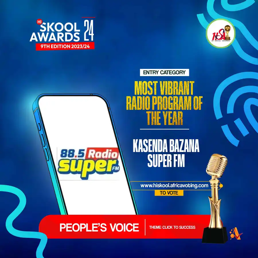 Most Vibrant Radio Program of the Year: KASENDA BAZANA SUPER FM