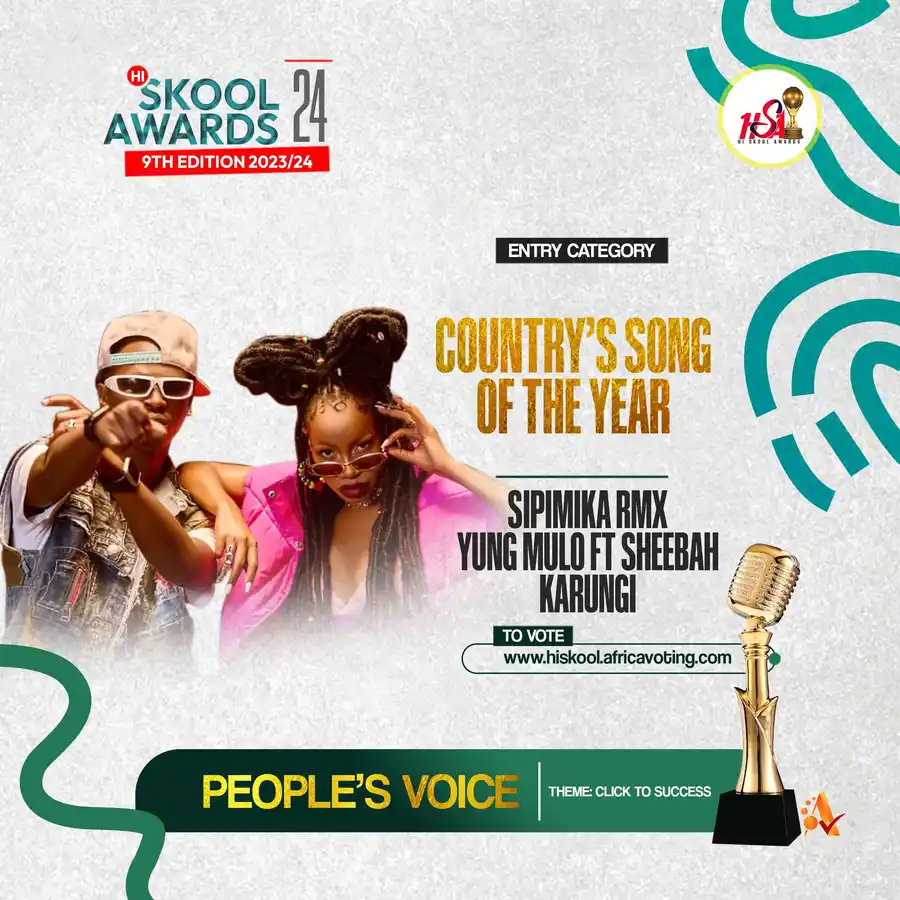 Country's Song Of The Year: SIPIMIKA RMX (YUNG MULO ft SHEEBAH KARUNGI)