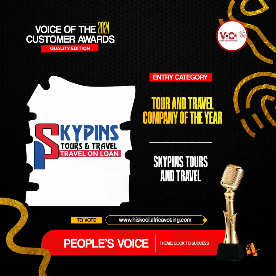 Tour and Travel Company of the Year: SKYPINS TOURS AND TRAVEL