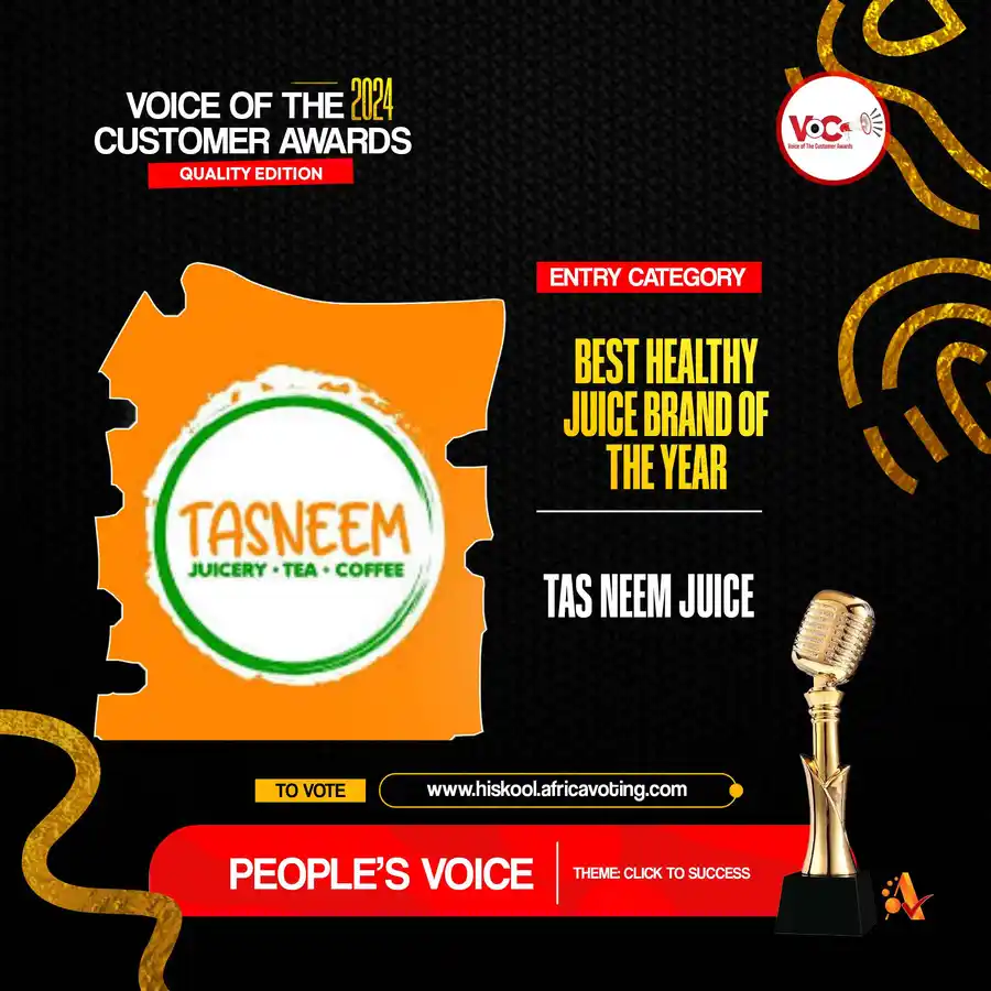 Best Healthy Juice Brand of the Year: TASNEEM JUICE