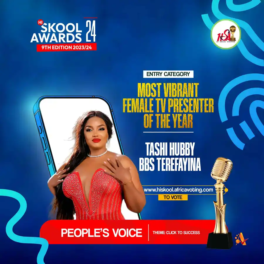 Most Vibrant Female TV Presenter of the Year: TASHI HUBBY BBS TEREFAYINA