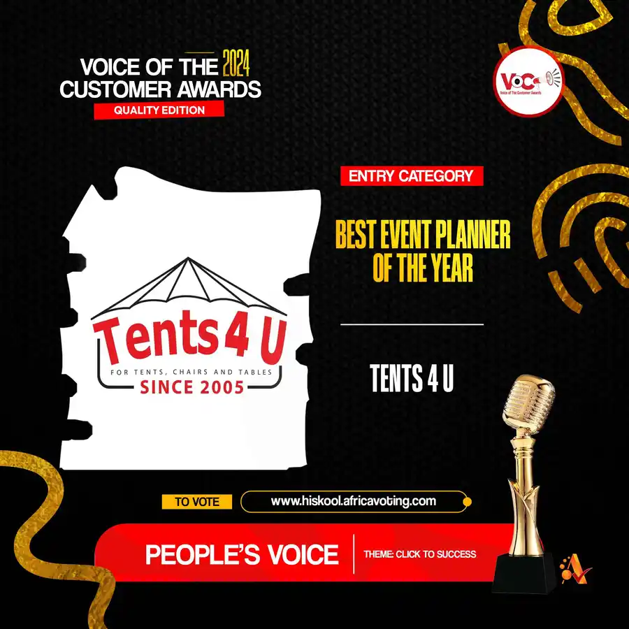 Best Event Planner of the Year: TENTS 4 U