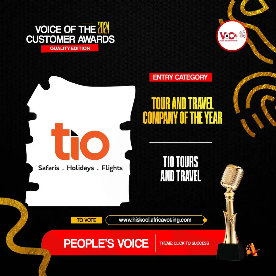Tour and Travel Company of the Year: TIO TOURS AND TRAVEL