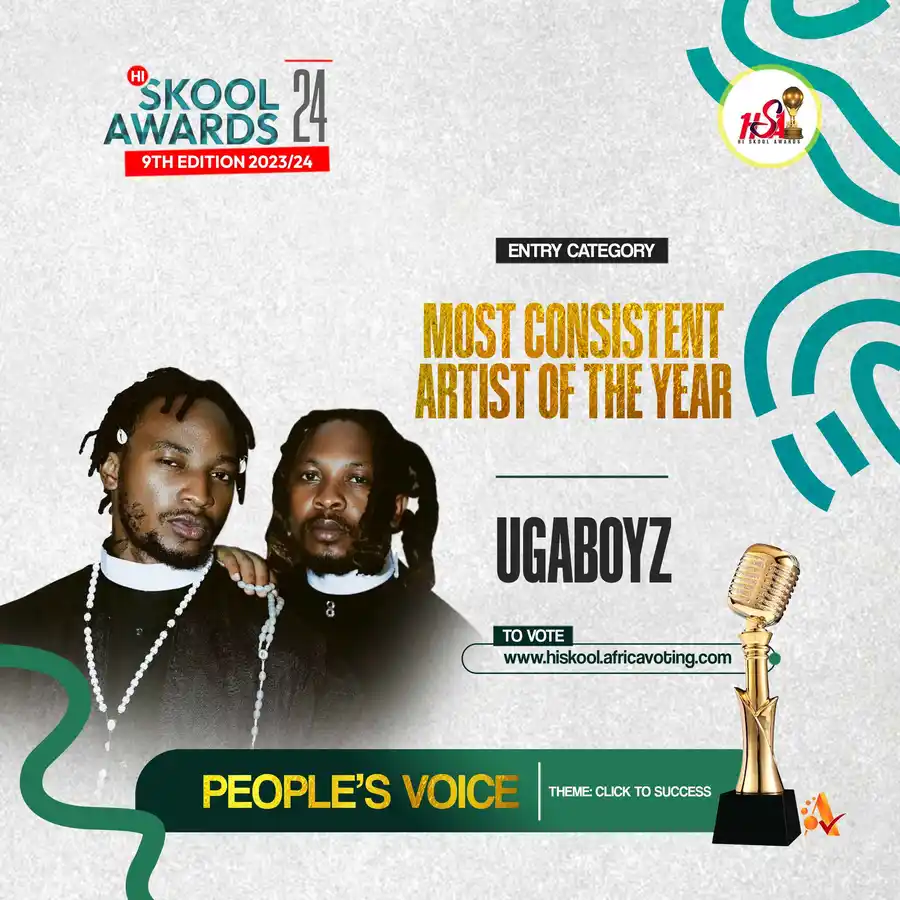 Most Consistent Artist of the Year: UGABOYZ