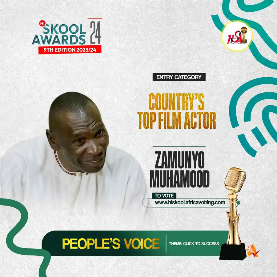 Country’s Top Film Actor: ZAMUNYO MUHAMOOD