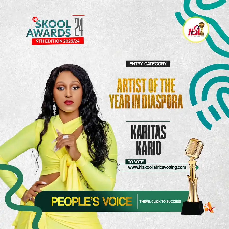 Artist of the Year in Diaspora: KARITAS KARIO