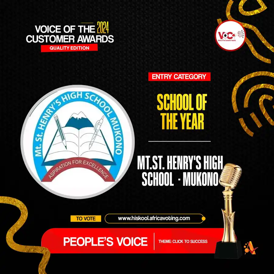 School of the Year: MT.ST. HENRY'S HIGH SCHOOL MUKONO