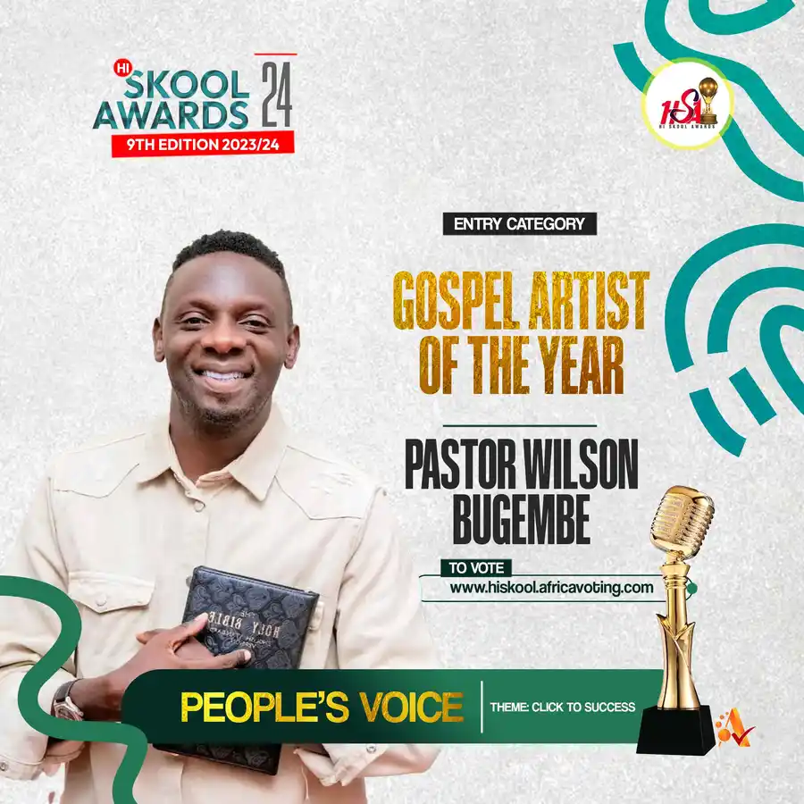 Gospel Artist of the Year: PASTOR WILSON BUGEMBE