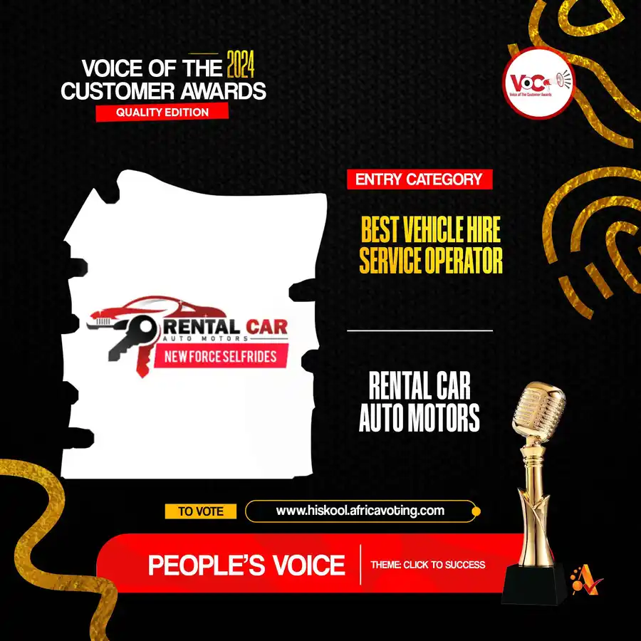 Best Vehicle Hire Service Operator: RENTAL CAR AUTO MOTORS